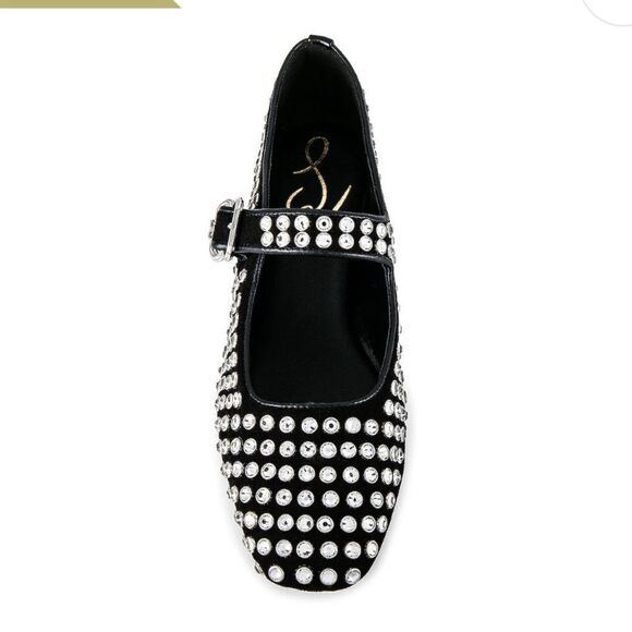 Sam Edelman Michaela Gem Flats Black
Crystal Stud Mary Jane’s shoes Revolve 6.5 - Picture 7 of 12